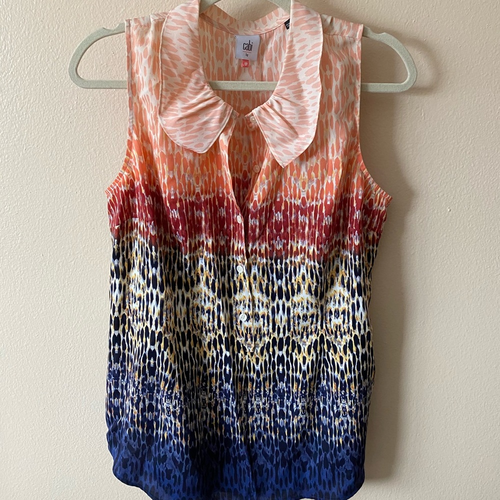 CAbi Sleeveless Blouse